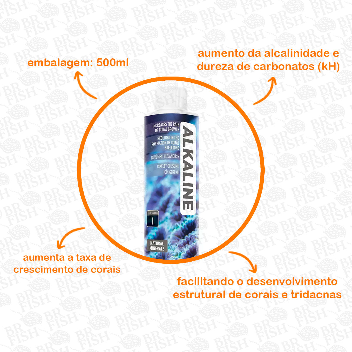 ReeFlowers Alkaline Easy Balling Aumenta Alcalinidade 500ml