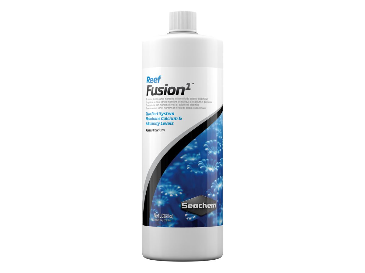 Seachem Reef Fusion 1 1 Litro Calcio Para Aquário De Corais Suplemento 1000ml