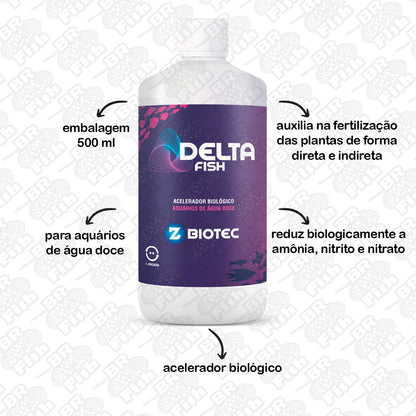 Acelerador Biológico Delta Fish Aquários Água Doce 500ml