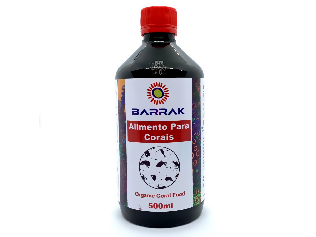 Amino Acido Barrak 500ml Alimento Corais Reef Aquario