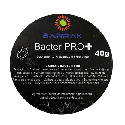 Bacter PRO+ Barrak Alimento Para Corais Aquário Marinho 40g