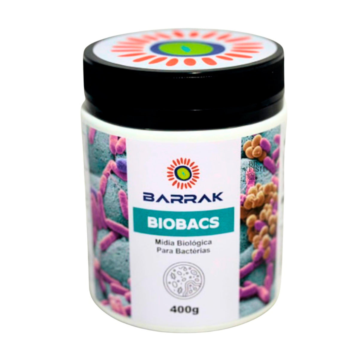 Barrak Biobacs Mídia Cerâmica Colonização Bactérias 400g