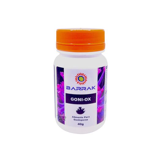 Barrak Goni OX Alimento Corais Gonioporas Aquários 40g