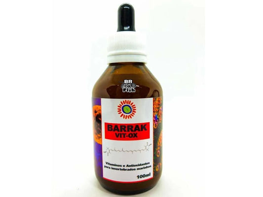 Barrak Vit-ox Vitaminas E Antioxidantes Para Corais 100 mL