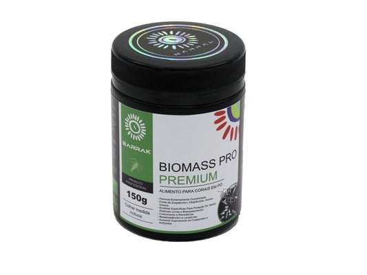 Biomass Pro Barrak Alimento Para Corais Em Pó Marinho 150g