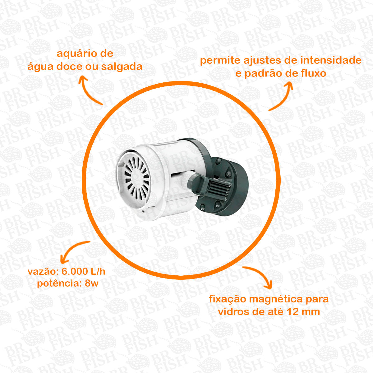 Bomba De Circulação Wave Ocean Tech 6.000L/h Aquários 220v