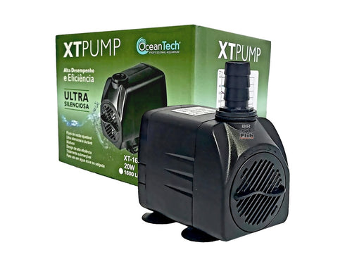 Bomba Submersa Ocean Tech Xt 1200L/h P/ Aquários Fontes 110v