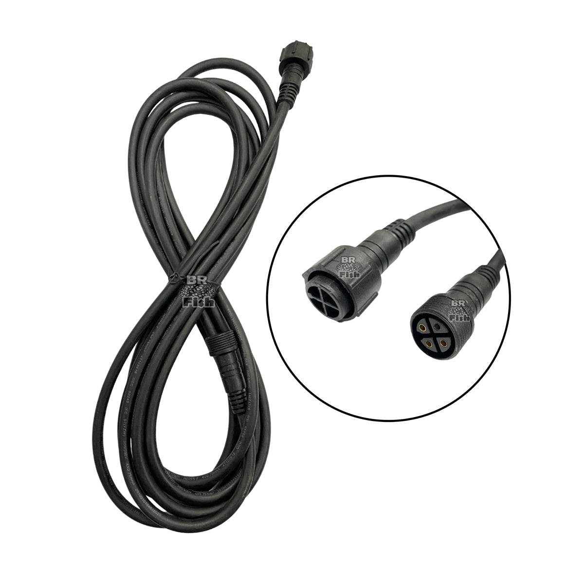 Cabo Extensor Ocean Tech 5 Metros Bomba Submersa Linha AC DC