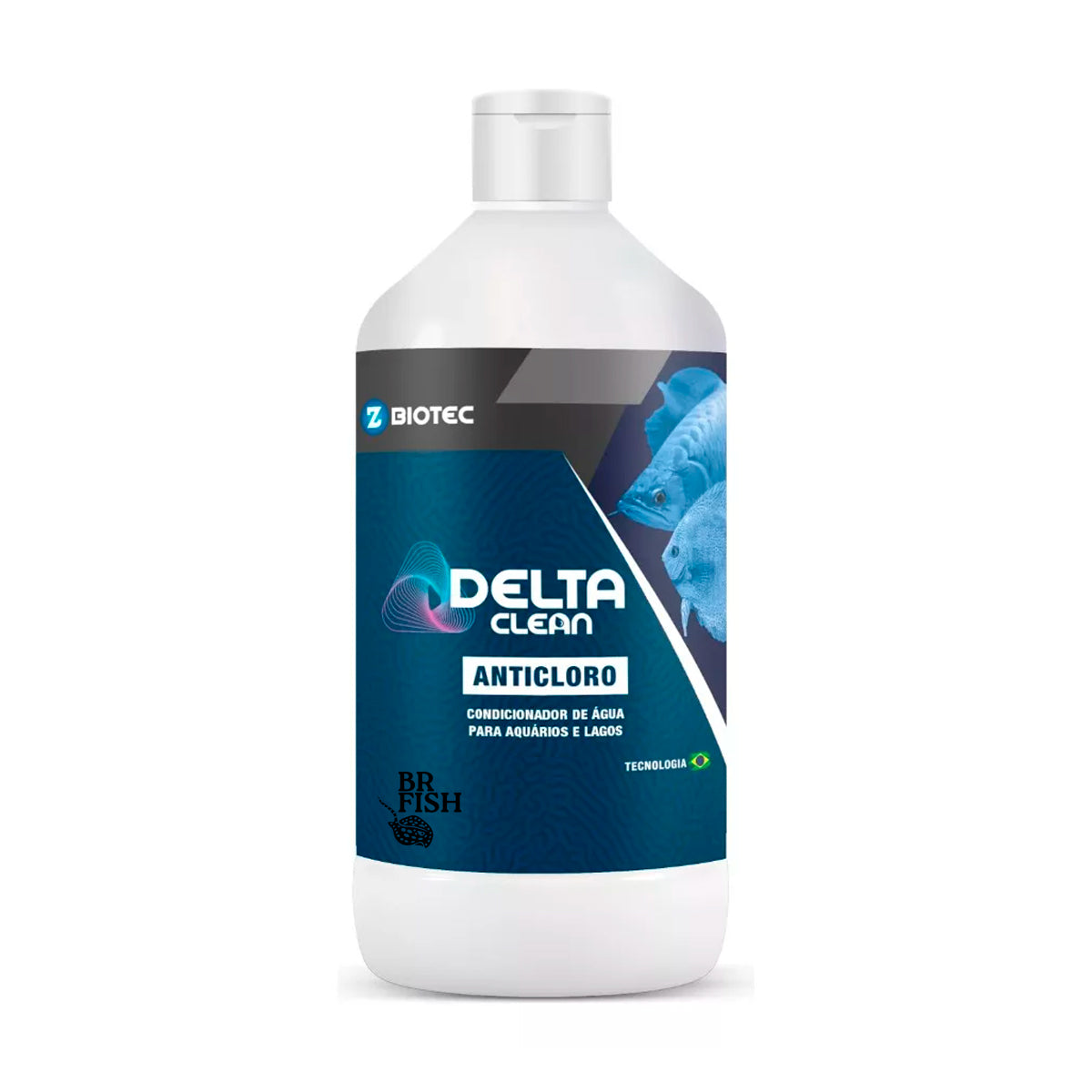 Condicionador Água Delta Clean Anticloro Aquário Lago 1000ml