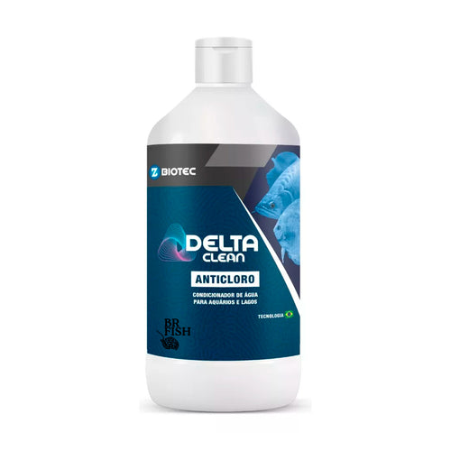 Condicionador Água Delta Clean Anticloro Aquário Lago 250ml