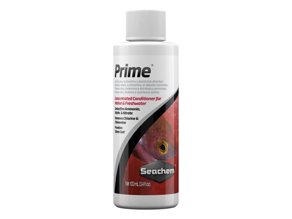 Condicionador Seachem Prime Para Aquário 100ml Anticloro