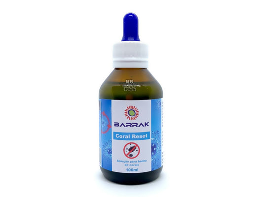 Coral Reset Barrak 100 mL Solução Para Banho De Corais
