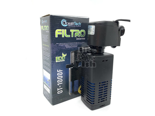 Filtro Interno Ocean Tech OT-1000F 650L/h Aquários 110V