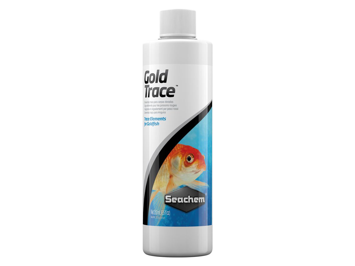 Gold Trace 250ml Seachem Elemento Traço Para Peixe Kinguio