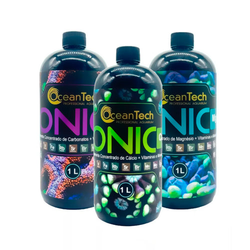 Kit Balling Ocean Tech Ionic Cálcio Magnésio KH 1 Litro