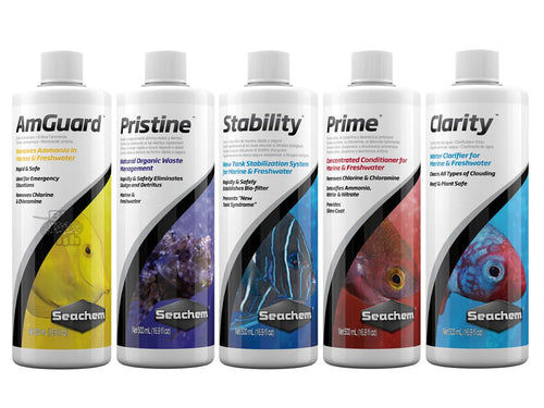 Kit Seachem Amguard Pristine Stability Prime Clarity 500ml