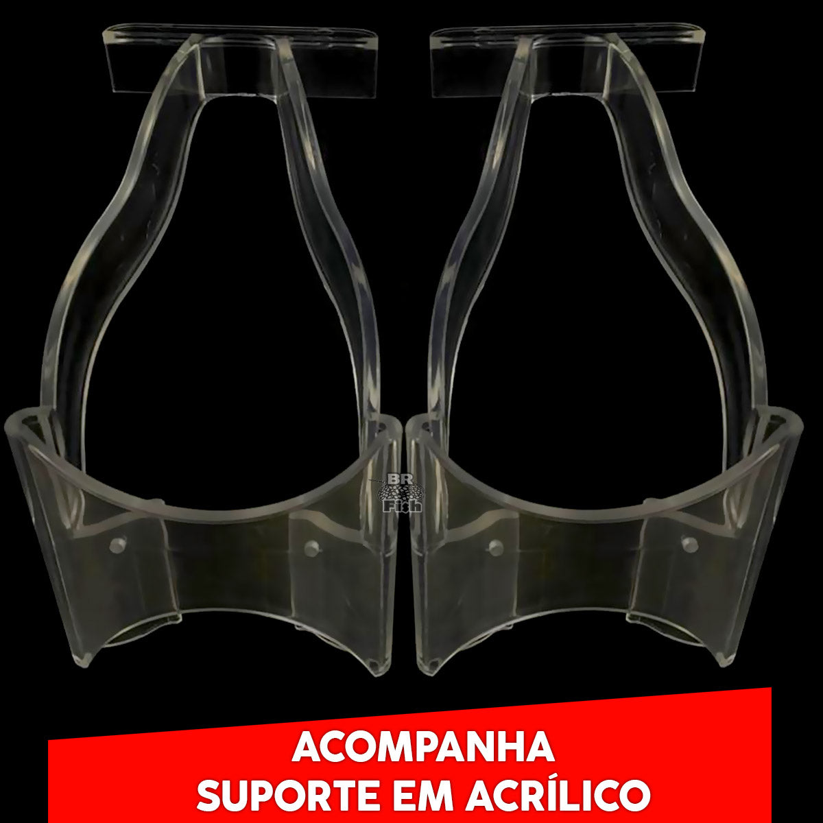 Luminária Nour Marine Ocean Tech 60cm Marinho C/ Bluetooth