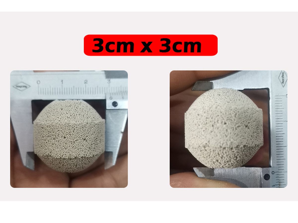 Midia Biologica Nano Cerâmica Ball 10x Peças Biologia