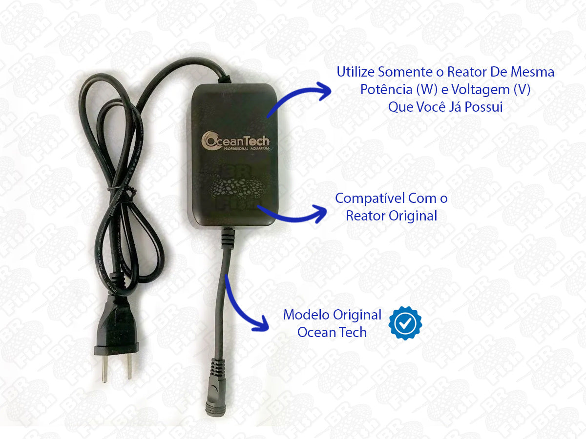 Ocean Tech Reator Reposição P/ Filtro Uv Pu 24w 110v