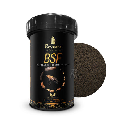 Ração Poytara BSF Black Soldier Fly Crisps Peixes 30g