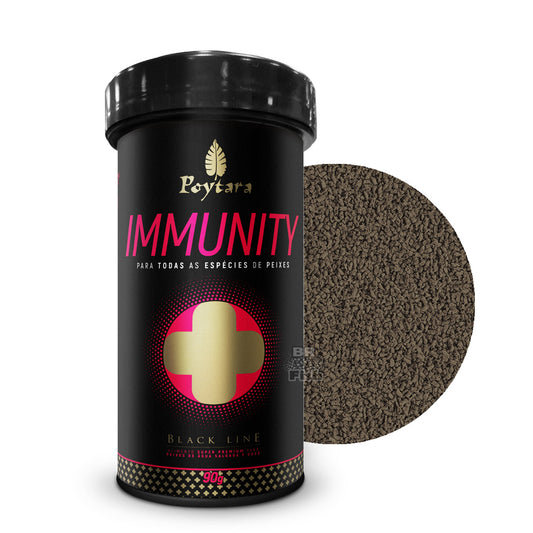 Ração Poytara Immunity Black Line Água Doce Salgada 90g