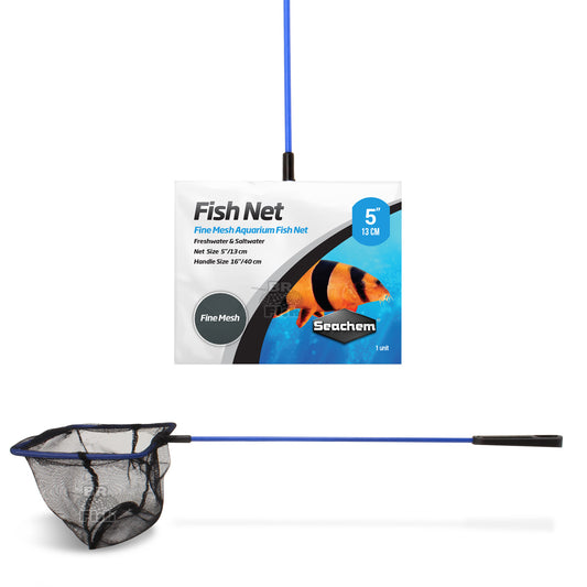 Rede Para Peixes Aquários Seachem Fish Net 13cm Malha fina