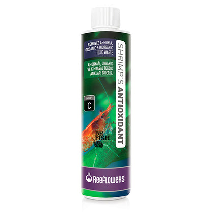 ReeFlowers Shrimps Antioxidant Camarão Remove Amônia 85ml