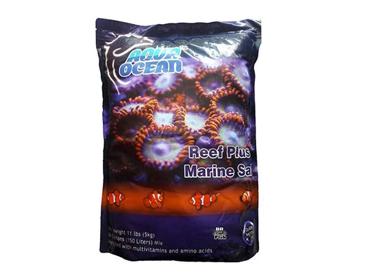 Sal Marinho Aqua Ocean Plus Reef 5Kg Livre de Nitrato