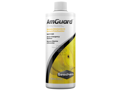 Seachem Amguard Am Guard 500ml Removedor Am Guard Amonia