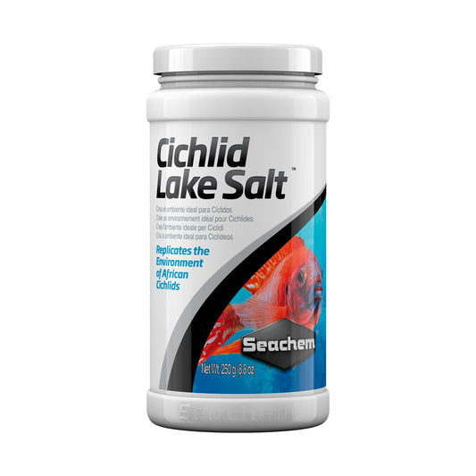 Seachem Cichlid Lake Salt Ciclídeo Africano Sal Aquário 250g
