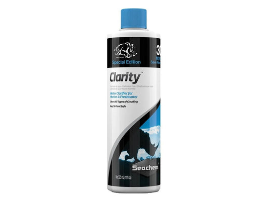 Seachem Clarity 325ml Clarificante Água Doce e Marinho