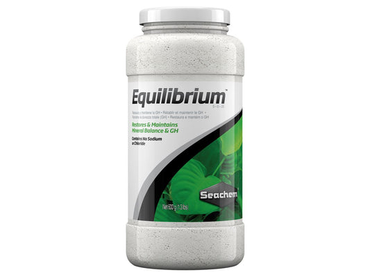 Seachem Equilibrium 600g Regula Gh De Água Desmineralizada