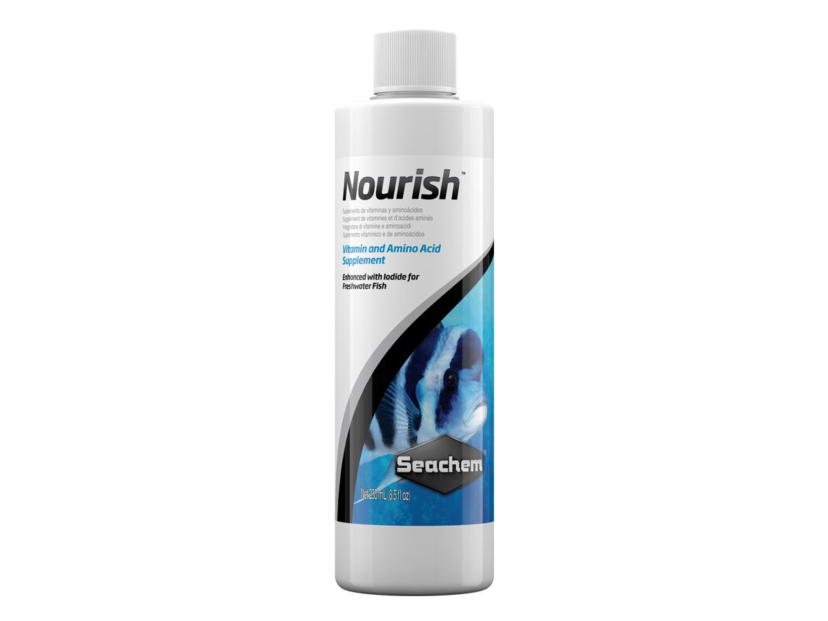 Seachem Nourish 250ml Suplemento Vitaminico E Aminoacidos
