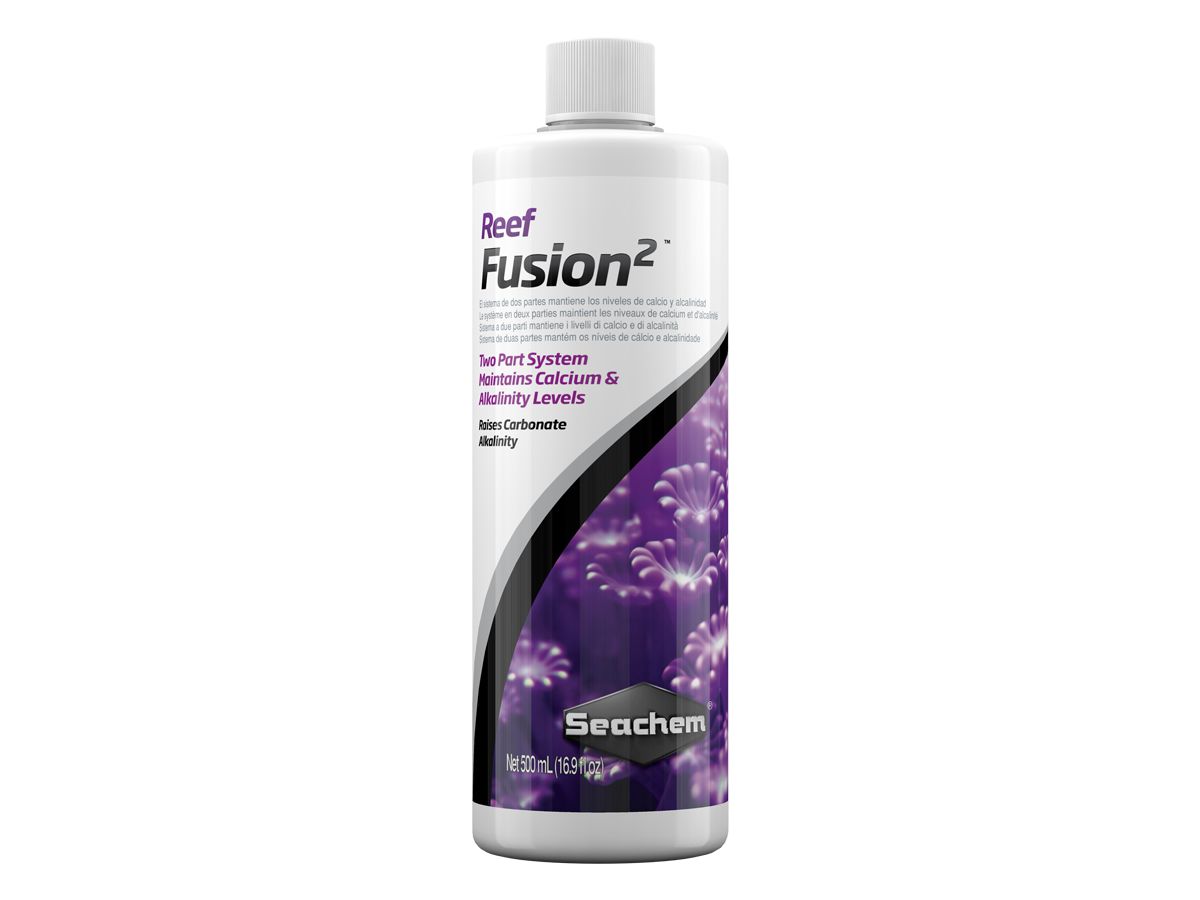 Seachem Reef Fusion 2 500ml Alcalinidade Aquário De Corais Suplemento Coral