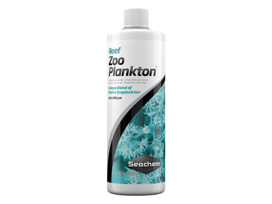 Seachem Reef Zooplankton 500ml Alimento Corais Reef Marinho