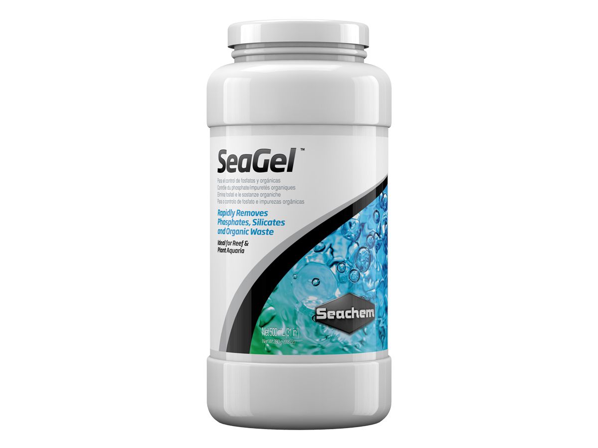 Seachem Seagel 500ml Removedor De Fosfato Silicato Aquário