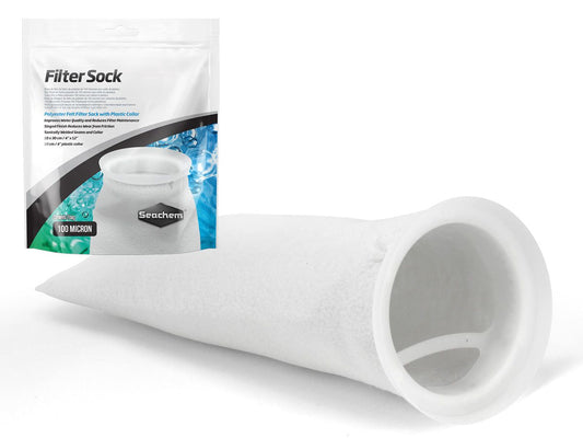 Shark Bag Seachem Filter Sock 4" 10x30cm Pre Filtro Sump