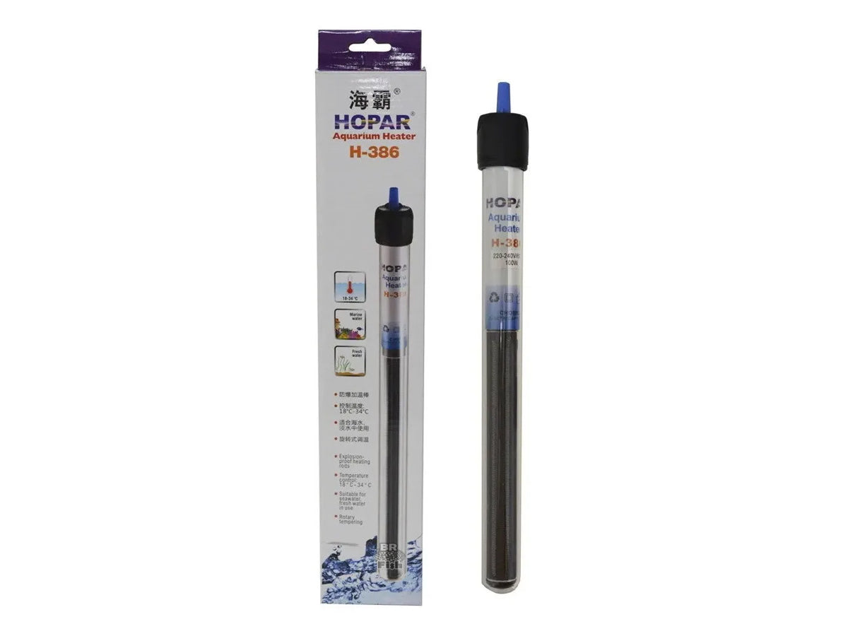 Termostato Com Aquecedor Hopar H-386 100W 220v P/ Aquários