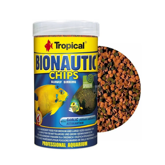 Tropical Bionautic Chips 520g Ração Peixes Marinhos Chips