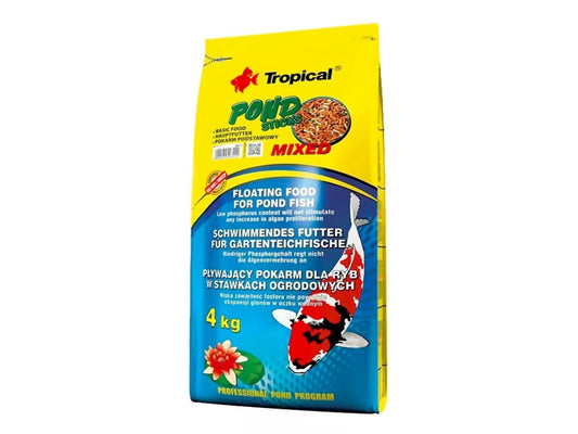 Tropical Pond Sticks Mixed 4kg Ração Para Carpas E Kinguios